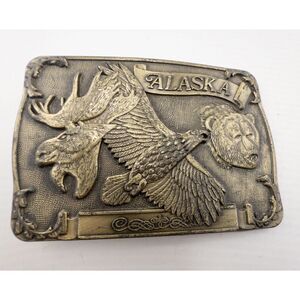 Vintage‎ Alaska Belt Buckle
